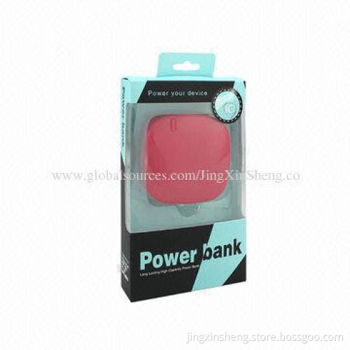 Fashionable Power Bank, 500mAh 5V 2.1A USB Output